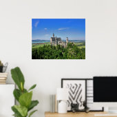 Neuschwanstein Castle Duitsland Poster (Thuiskantoor)