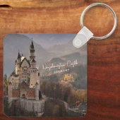 Neuschwanstein Castle Duitsland Sleutelhanger (Achterkant)