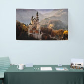 Neuschwanstein Castle Duitsland Spandoek (Beurs)