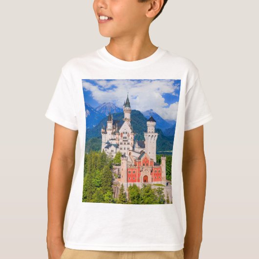 Neuschwanstein Castle Duitsland T-shirt (Voorkant)
