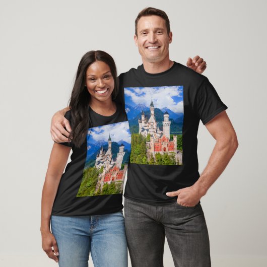 Neuschwanstein Castle, Duitsland T-shirt (Unisex)