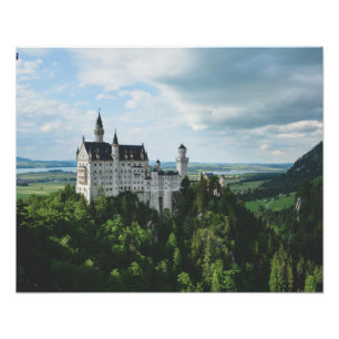 Neuschwanstein Castle Foto Afdruk