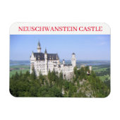 Neuschwanstein Castle fridge magnet (Horizontal)