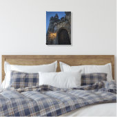 Neuschwanstein Castle Gatehouse Twilight Canvas Afdruk (Insitu (Slaapkamer))