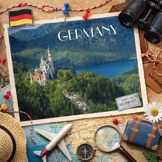 Neuschwanstein Castle – Germany’s Fairytale Escape Briefkaart