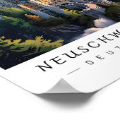 Neuschwanstein Castle Germany Wall Art, Bavaria Poster (Hoek)