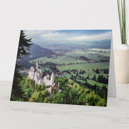 Neuschwanstein Castle Kaart (Voorkant)