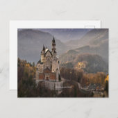 Neuschwanstein Castle, Kaart Duitsland (Voorkant / Achterkant)