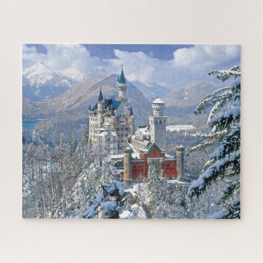 Neuschwanstein Castle Legpuzzel (Horizontaal)