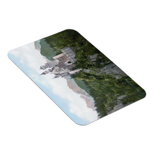 Neuschwanstein Castle Lithograaf Magneet (Rechterzijde)