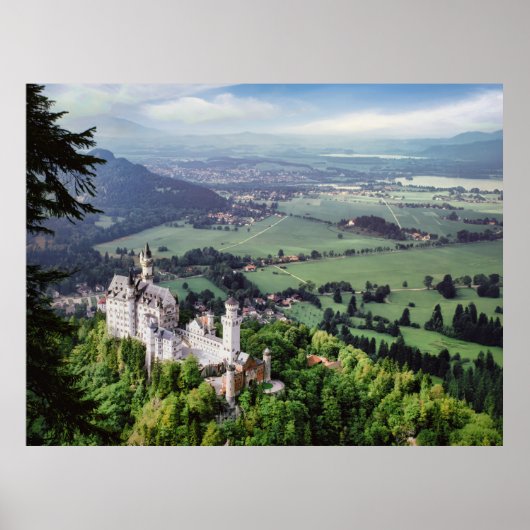 Neuschwanstein Castle Poster (Voorkant)
