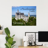 Neuschwanstein Castle Poster (Thuiskantoor)