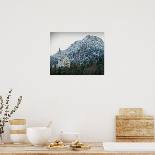Neuschwanstein Castle - Poster Beieren (Keuken)