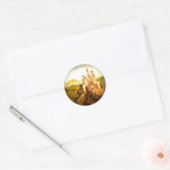 Neuschwanstein Castle Vierkante Sticker (Envelop)