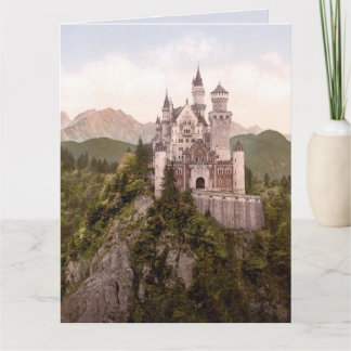 NEUSCHWANSTEIN HET KASTEEL VAN DE BERG VAN BEIEREN KAART
