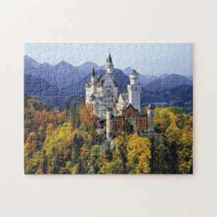 Neuschwanstein is een van de drie legpuzzel