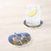 Neuschwanstein is een van de drie zandsteen onderzetter (Zijkant)