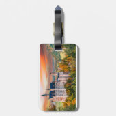 Neuschwanstein kasteel bagagelabel (Achterkant verticaal)
