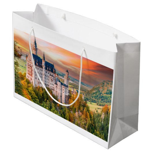 Neuschwanstein kasteel groot cadeauzakje (Achterkant Gekanteld)