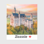 Neuschwanstein kasteel sticker (Vel)