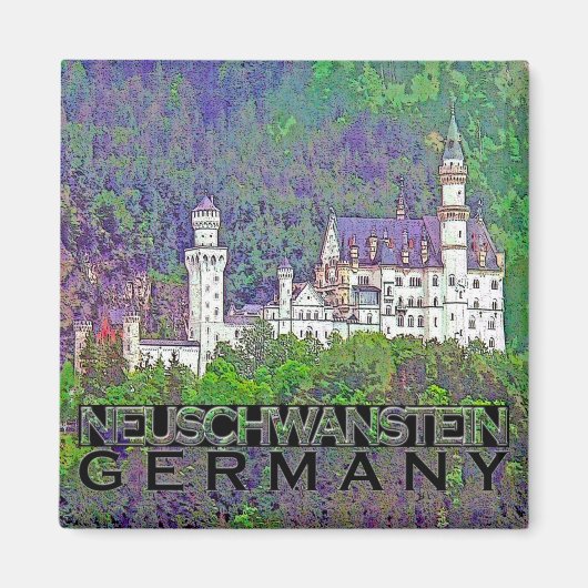 Neuschwanstein Magneet (Voorkant)