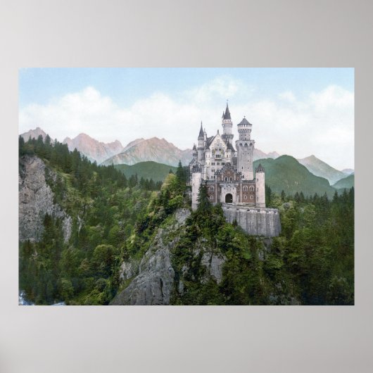 Neuschwanstein Poster (Voorkant)
