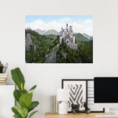 Neuschwanstein Poster (Thuiskantoor)