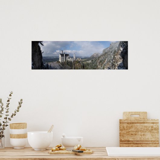 Neuschwanstein Poster (Keuken)