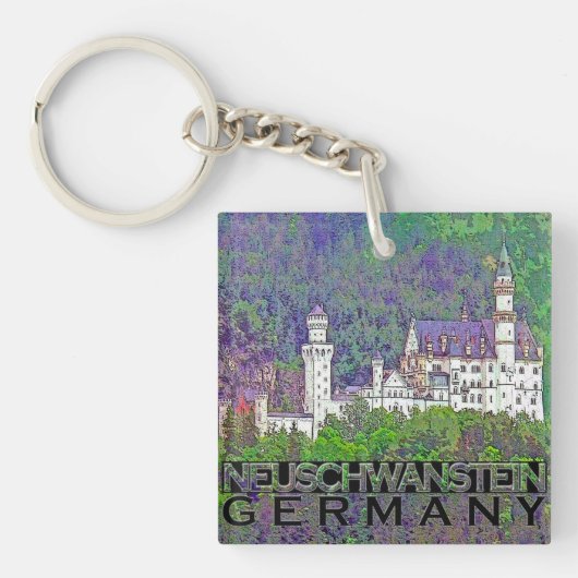 Neuschwanstein Sleutelhanger (voorkant)