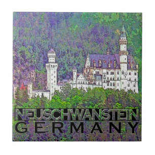 Neuschwanstein Tegeltje