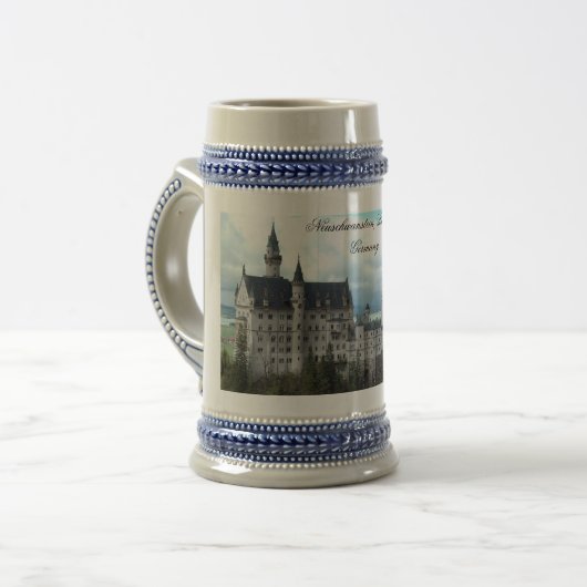 Neuschwanstien Castle, Neuschwanstein, Beieren... Bierpul (Voorkant links)