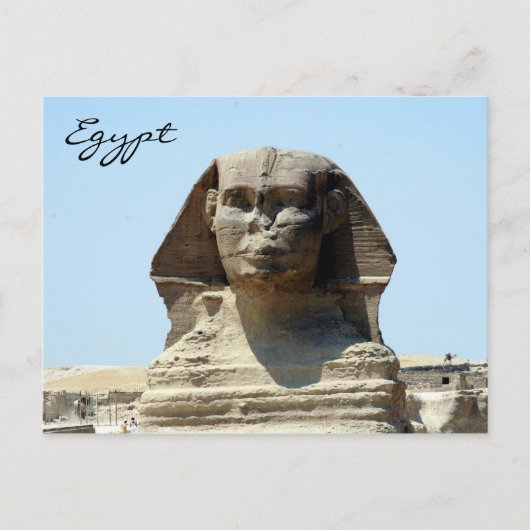 neusgezicht egypte briefkaart (Voorkant)