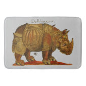  neushoorn Durer's Rhinoceros Antiek Badmat (Voorkant)