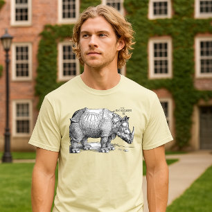Neushoorn Houtsnede door Albrecht Dürer 1515 T-shirt