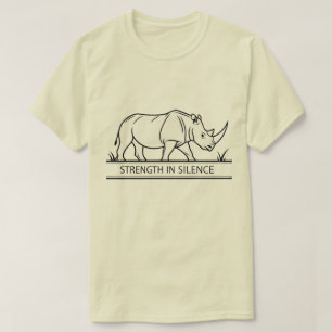 Neushoorn - Kracht In Stilte T-shirt