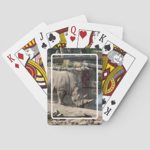 Neushoorn Pokerkaarten