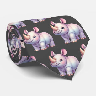 Neushoorn Rhinoceros Neushoorns Kawaii Lieve Halsb Stropdas
