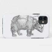 neushoorn van Dürer Case-Mate iPhone Case (Achterkant (horizontaal))