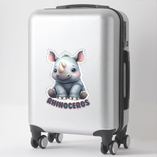 NEUSHOORNS - KINDERKAMER STICKER