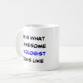 neusoloog, geweldige koffiemok (Voorkant links)