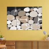 Neutra Pebbles Canvas Afdruk (Insitu (Woonkamer))