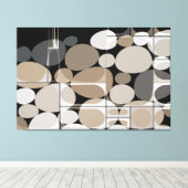 Neutra Pebbles Canvas Afdruk (Insitu (Houten vloer))