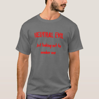 neutraal aambeeld t-shirt