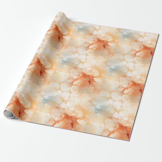 Neutraal Abstract Cadeaupapier (Uitgerold)