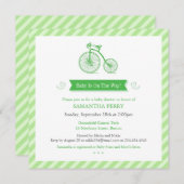 Neutraal Baby shower Aankondiging Uitnodiging Kaar (Voorkant / Achterkant)