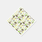 neutraal Baby shower Servet (Hoek)