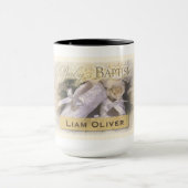 Neutraal babyzakje,  naam, liam mok (Midden)