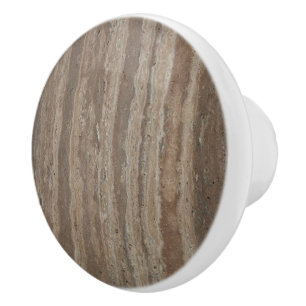 Neutraal beige houtskool Grijze bruine marmeren st Keramische Knop