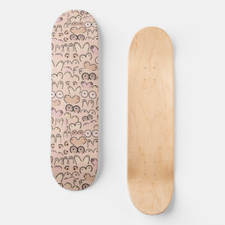 Neutraal borstontwerp skateboard