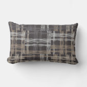 Neutraal bruin lenden/accentkussen kussen (Voorkant)